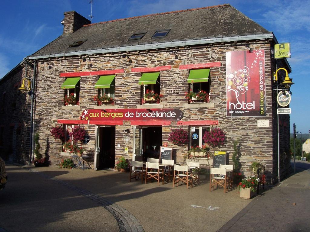 Hotel O2B Aux Berges De Broceliande Beignon Exterior photo